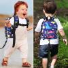 imageAccmor Toddler Backpack Leash with Anti Lost Wrist Link Cute Mini Child Walking Harnesses Keep Kids Close Back Pack Rope Tether Rein for Baby Boys BlueExcavatorNavy BlueDino  Blue Link