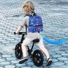 imageAccmor Toddler Backpack Leash with Anti Lost Wrist Link Cute Mini Child Walking Harnesses Keep Kids Close Back Pack Rope Tether Rein for Baby Boys BlueExcavatorBlueExcavator  Blue Link