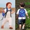 imageAccmor Toddler Backpack Leash with Anti Lost Wrist Link Cute Mini Child Walking Harnesses Keep Kids Close Back Pack Rope Tether Rein for Baby Boys BlueExcavatorBlueVolcanic Dino  Blue Link