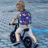 imageAccmor Toddler Backpack Leash with Anti Lost Wrist Link Cute Mini Child Walking Harnesses Keep Kids Close Back Pack Rope Tether Rein for Baby Boys BlueExcavatorBlueLeaf Dino  Blue Link