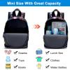 imageAccmor Toddler Backpack Leash with Anti Lost Wrist Link Cute Mini Child Walking Harnesses Keep Kids Close Back Pack Rope Tether Rein for Baby Boys BlueExcavatorBlackDino  Blue Link