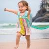 imageAccmor Toddler Backpack Leash with Anti Lost Wrist Link Cute Mini Child Walking Harnesses Keep Kids Close Back Pack Rope Tether Rein for Baby Boys BlueExcavatorCyanUnicorn  Green Link