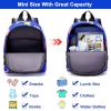 imageAccmor Toddler Backpack Leash with Anti Lost Wrist Link Cute Mini Child Walking Harnesses Keep Kids Close Back Pack Rope Tether Rein for Baby Boys BlueExcavatorBlueDino  Blue Link