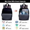 imageAccmor Toddler Backpack Leash with Anti Lost Wrist Link Cute Mini Child Walking Harnesses Keep Kids Close Back Pack Rope Tether Rein for Baby Boys BlueExcavatorBlackDino  Black Link