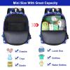 imageAccmor Toddler Backpack Leash with Anti Lost Wrist Link Cute Mini Child Walking Harnesses Keep Kids Close Back Pack Rope Tether Rein for Baby Boys BlueExcavatorBlueVolcanic Dino  Blue Link