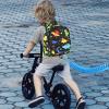 imageAccmor Toddler Backpack Leash with Anti Lost Wrist Link Cute Mini Child Walking Harnesses Keep Kids Close Back Pack Rope Tether Rein for Baby Boys BlueExcavatorBlackLeaf Dino  Blue Link