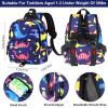 imageAccmor Toddler Backpack Leash with Anti Lost Wrist Link Cute Mini Child Walking Harnesses Keep Kids Close Back Pack Rope Tether Rein for Baby Boys BlueExcavatorNavy BlueDino  Blue Link
