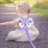 imageAccmor Toddler Harness Leash  Anti Lost Wrist Link Kids Butterfly Harnesses With Children Leashes Cute Baby Leash Walking Assistant Wristband Strap Tether for Girls Outdoor PurplePurpleButterfly