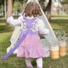 imageAccmor Toddler Harness Leash  Anti Lost Wrist Link Kids Butterfly Harnesses With Children Leashes Cute Baby Leash Walking Assistant Wristband Strap Tether for Girls Outdoor PurplePurpleLove