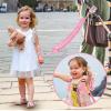 imageAccmor Toddler Harness Leash  Anti Lost Wrist Link Kids Butterfly Harnesses With Children Leashes Cute Baby Leash Walking Assistant Wristband Strap Tether for Girls Outdoor PurplePinkLove
