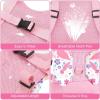 imageAccmor Toddler Harness Leash  Anti Lost Wrist Link Kids Butterfly Harnesses With Children Leashes Cute Baby Leash Walking Assistant Wristband Strap Tether for Girls Outdoor PurplePinkFlower