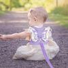 imageAccmor Toddler Harness Leash  Anti Lost Wrist Link Kids Butterfly Harnesses With Children Leashes Cute Baby Leash Walking Assistant Wristband Strap Tether for Girls Outdoor PurplePurpleLove