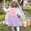 imageAccmor Toddler Harness Leash  Anti Lost Wrist Link Kids Butterfly Harnesses With Children Leashes Cute Baby Leash Walking Assistant Wristband Strap Tether for Girls Outdoor PurplePinkLove