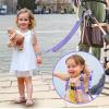 imageAccmor Toddler Harness Leash  Anti Lost Wrist Link Kids Butterfly Harnesses With Children Leashes Cute Baby Leash Walking Assistant Wristband Strap Tether for Girls Outdoor PurplePurpleButterfly