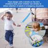 imageAccmor Toddler Harness Leash Reflective Kid Harness with Anti Lost Wrist Link Child Walking Harness Kids Leash Wristband Belt with Lock for Baby Boys Girls to Outdoor TravelDark BlueGray