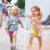 imageAccmor Toddler Harness Leash Reflective Kid Harness with Anti Lost Wrist Link Child Walking Harness Kids Leash Wristband Belt with Lock for Baby Boys Girls to Outdoor TravelRose RedReflect light