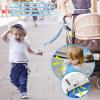 imageAccmor Toddler Harness Leash Reflective Kid Harness with Anti Lost Wrist Link Child Walking Harness Kids Leash Wristband Belt with Lock for Baby Boys Girls to Outdoor TravelDark BlueReflect Light