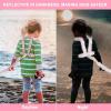 imageAccmor Toddler Harness Leash Reflective Kid Harness with Anti Lost Wrist Link Child Walking Harness Kids Leash Wristband Belt with Lock for Baby Boys Girls to Outdoor TravelPinkReflect Light