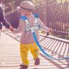imageAccmor Toddler Harness Leash Reflective Kid Harness with Anti Lost Wrist Link Child Walking Harness Kids Leash Wristband Belt with Lock for Baby Boys Girls to Outdoor TravelDark BlueGray