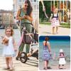 imageAccmor Toddler Leash Harness Child Harness Baby Leash  AntiLost Wrist Link Cute Kids Harness with Walking Strap Tether Belt for 15 Years Boys and Girls to Zoo or MallLightpinkGirls Lightpink Wrist Link