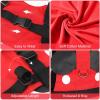 imageAccmor Toddler Leash Harness Child Harness Baby Leash  AntiLost Wrist Link Cute Kids Harness with Walking Strap Tether Belt for 15 Years Boys and Girls to Zoo or MallRedBoys Black Wrist Link