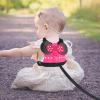 imageAccmor Toddler Leash Harness Child Harness Baby Leash  AntiLost Wrist Link Cute Kids Harness with Walking Strap Tether Belt for 15 Years Boys and Girls to Zoo or MallRose PinkGirls Rose Pink Wrist Link
