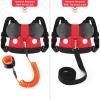 imageAccmor Toddler Leash Harness Child Harness Baby Leash  AntiLost Wrist Link Cute Kids Harness with Walking Strap Tether Belt for 15 Years Boys and Girls to Zoo or MallRedBoys Orange Wrist Link
