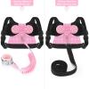 imageAccmor Toddler Leash Harness Child Harness Baby Leash  AntiLost Wrist Link Cute Kids Harness with Walking Strap Tether Belt for 15 Years Boys and Girls to Zoo or MallLightpinkGirls Lightpink Wrist Link