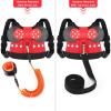 imageAccmor Toddler Leash Harness Child Harness Baby Leash  AntiLost Wrist Link Cute Kids Harness with Walking Strap Tether Belt for 15 Years Boys and Girls to Zoo or MallRedGirls Orange Wrist Link