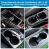 imageAccmor Universal Car Cup Holder Expander Adapter with Adjustable Base 2in1 Car Cup Holder Expander Organizer Compatible with Hydro Flasks 3240oz Yeti 14243646oz Large Bottles in 22quot 39quot