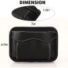 imageAccmor Universal Car Side Pocket Organizer PU Leather Car Pocket Pouch Cell Phone Sunglasses Holder for Car Car Seat Gap Filler Accessories Organizer for Car Seat Door Window Console