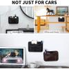 imageAccmor Universal Car Side Pocket Organizer PU Leather Car Pocket Pouch Cell Phone Sunglasses Holder for Car Car Seat Gap Filler Accessories Organizer for Car Seat Door Window Console