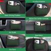 imageAccmor Universal Car Side Pocket Organizer PU Leather Car Pocket Pouch for Car Seat Door Window Console Multifunctional Car Organizer Accessories for Phone Sunglasses Keys Cards blackgreen