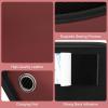 imageAccmor Universal Car Side Pocket Organizer PU Leather Car Pocket Pouch for Car Seat Door Window Console Multifunctional Car Organizer Accessories for Phone Sunglasses Keys Cards blackred