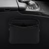 imageAccmor Universal Car Side Pocket Organizer PU Leather Car Pocket Pouch for Car Seat Door Window Console Multifunctional Car Organizer Accessories for Phone Sunglasses Keys Cards blackblack
