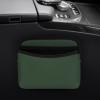 imageAccmor Universal Car Side Pocket Organizer PU Leather Car Pocket Pouch for Car Seat Door Window Console Multifunctional Car Organizer Accessories for Phone Sunglasses Keys Cards blackgreen