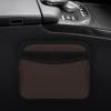 imageAccmor Universal Car Side Pocket Organizer PU Leather Car Pocket Pouch for Car Seat Door Window Console Multifunctional Car Organizer Accessories for Phone Sunglasses Keys Cards blackbrown