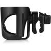 imageAccmor Universal Cup Holder Stroller Cup Holder 360 Rotatable Large Caliber Designed Bottle Holder for Stroller Bike Wheelchair Walker Scooter BlackBlack2pc