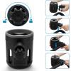 imageAccmor Universal Cup Holder Stroller Cup Holder 360 Rotatable Large Caliber Designed Bottle Holder for Stroller Bike Wheelchair Walker Scooter BlackExpandable Cup Holder