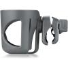 imageAccmor Universal Cup Holder Stroller Cup Holder 360 Rotatable Large Caliber Designed Bottle Holder for Stroller Bike Wheelchair Walker Scooter BlackGrey