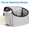 imageAccmor Universal Stroller Organizer  Large Capacity Stroller Bag with Shoulder Strap  Accessories for Uppababy Nuna Doona Britax