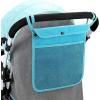 imageAccmor Universal Stroller Organizer Mesh Bag Fits for Uppababy Nuna Britax Doona Strollers NonSlip Adjustable Stroller Mesh Cargo Net Storage Caddy AccessoriesBlue
