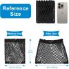 imageAccmor Universal Stroller Organizer Mesh Bag Fits for Uppababy Nuna Britax Doona Strollers NonSlip Adjustable Stroller Mesh Cargo Net Storage Caddy AccessoriesClassicNet