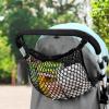 imageAccmor Universal Stroller Organizer Mesh Bag Fits for Uppababy Nuna Britax Doona Strollers NonSlip Adjustable Stroller Mesh Cargo Net Storage Caddy AccessoriesClassicNet