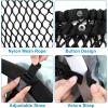 imageAccmor Universal Stroller Organizer Mesh Bag Fits for Uppababy Nuna Britax Doona Strollers NonSlip Adjustable Stroller Mesh Cargo Net Storage Caddy AccessoriesClassicNet