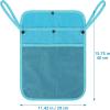 imageAccmor Universal Stroller Organizer Mesh Bag Fits for Uppababy Nuna Britax Doona Strollers NonSlip Adjustable Stroller Mesh Cargo Net Storage Caddy AccessoriesBlue