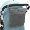 imageAccmor Universal Stroller Organizer Mesh Bag Fits for Uppababy Nuna Britax Doona Strollers NonSlip Adjustable Stroller Mesh Cargo Net Storage Caddy AccessoriesGrey