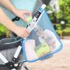 imageAccmor Universal Stroller Organizer Side Sling Stroller Organizer Mesh Cargo Net Stroller Storage Caddy Stroller Bag Accessories Fits for Uppababy Nuna Baby Jogger Britax Doona StrollersStyle BBlue