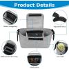 imageAccmor Universal Stroller Organizer Stroller Bag Caddy Organizer Stroller Organizer Accessories for Uppababy Baby Jogger Nuna Doona Britax StrollersGrey