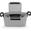 imageAccmor Universal Stroller Organizer Stroller Bag Caddy Organizer Stroller Organizer Accessories for Uppababy Baby Jogger Nuna Doona Britax StrollersGrey